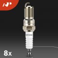 A-premium 2x Ignition Coil Pack And 8x Iridium Spark Plugs Compatible With Cadillac Deville 2004-2005 Pontiac Bonneville 4 6l