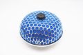 Autobahn88 Universal Mushroom High Flow Air Intake Filter 3inch 76mm Inlet Oil-free Metal Frame Design Blue