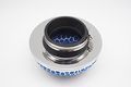 Autobahn88 Universal Mushroom High Flow Air Intake Filter 3inch 76mm Inlet Oil-free Metal Frame Design Blue