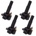 Ocpty Ignition Coil Coils Pack Fits Uf508 178-83923-0104 For Subaru Outback 3 0l 2007 2 5l 2005-2009 Saab 9-2x 2 2006 Set Of 4