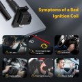 Ocpty Ignition Coil Coils Pack Fits Uf508 178-83923-0104 For Subaru Outback 3 0l 2007 2 5l 2005-2009 Saab 9-2x 2 2006 Set Of 4