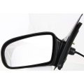 Chevy Cavalier 1995 To 2005 Door Mirror Driver Side Power Non Heated Manual Folding Sedan Paintable Replacement For 10362465 