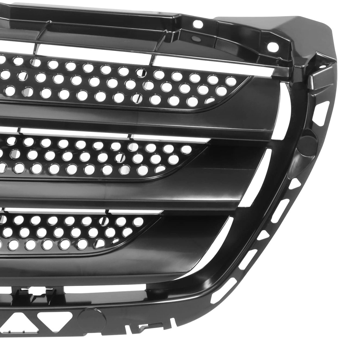 Mb1200194 Factory Style Front Grill Grille Assembly With Chrome Shell And Black Insert For Mercedes-benz Sprinter 2500 3500