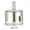 Uxcell 2pcs 42mm Diamond Drill Bit Hole Saw For Glass Tile Marble Fiberglass Ceramic Stone Bottles Pots