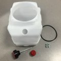 3 Quart Plastic Hydraulic Fluid Reservoir Kit For Dump Trailer