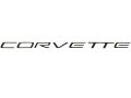 1997-2004 Corvette Front Letters Yellow