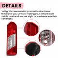 Kuafu Passenger Side Tail Light Compatible With 2015-2022 Ford Transit 150 250 350 350hd Replacement For Ck4z13404a