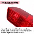 Kuafu Passenger Side Tail Light Compatible With 2015-2022 Ford Transit 150 250 350 350hd Replacement For Ck4z13404a