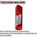 Kuafu Passenger Side Tail Light Compatible With 2015-2022 Ford Transit 150 250 350 350hd Replacement For Ck4z13404a