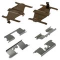 H15758a Professional Grade Disc Brake Caliper Hardware Kit For Truck Van Suv Metal Machined Finish Front Orientation 