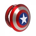 Offcurve Captain America Car Engine Start Button Cover Metal General Motors Ignition Switch Trim Auto Ring 