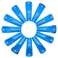 Zktool12pc Intake Valve Carbon Cleaning Walnut Blasting Adapter For Hyundai Mazda Chevy Mini Cooper Vw Audi Toyota Lexus Nissan 