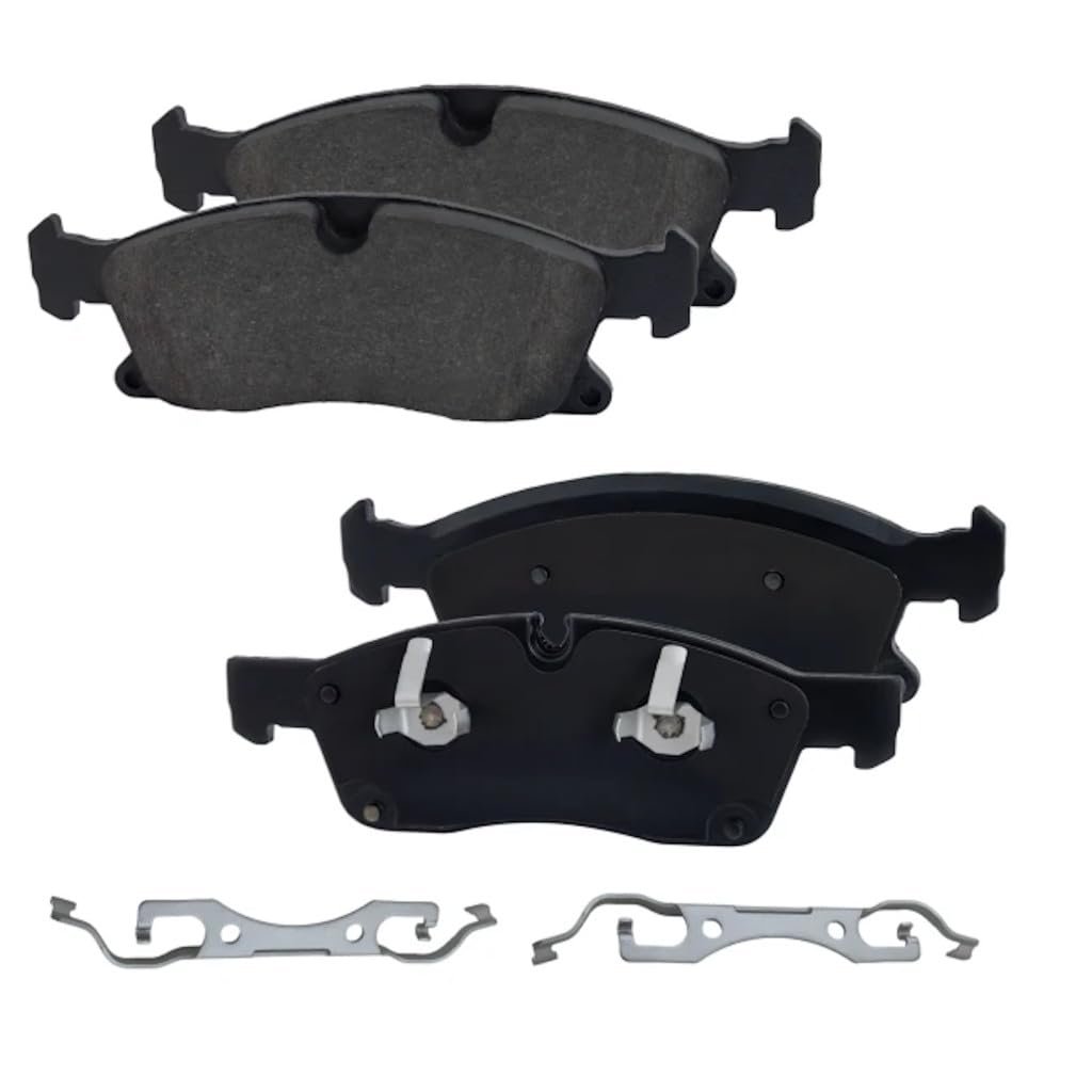 Front Ceramic Brake Pad Set For Mercedes Benz Ml350 20 2013 2014 2015 2 Wheel With 2 Caliper Support Springs Replacement