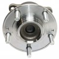 Motorbymotor 512326 Rear Wheel Bearing And Hub Assembly 2wd With Abs 5 Lugs Fits For Hyundai Santa Fe Sport Xl Veracruz Kia 