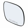 Passenger Right Side Mirror Glass Assembly With Plastic Back Plate Non-heated Compatible 2004-2010 Toyota Sienna