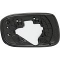 Passenger Side Door Mirror Glass For Honda Accord 2003 2004 2005 2006 2007 Non Heated Convex With Backing Plate Replacement 