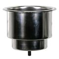 Whitecap Flush Cupholder W Drain 302 Stainless Steel 