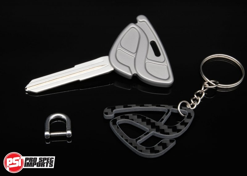 Pro Spec Imports 100 Real Carbon Fibre Keychain For Mazda Rx7 Fd Fc Sa Rx8 Cosmo Rx2 Rx3 Rx4 Rx5 Mx5 Rotor Efini Rotary Gift