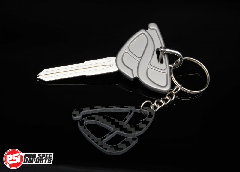Pro Spec Imports 100 Real Carbon Fibre Keychain For Mazda Rx7 Fd Fc Sa Rx8 Cosmo Rx2 Rx3 Rx4 Rx5 Mx5 Rotor Efini Rotary Gift