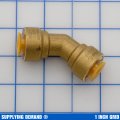 Supplying Demand Sb1 5 8 Inch 45 Degree Elbow Quick Connect Hvac Brass Coupler Fitting