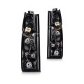 Rear Tail Light Assemblies Pair For 1986 To 1997 Nissan Pickup Driver And Passenger Side Ni2800103 Ni2801103 B6555 01g00 B6550 
