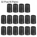 Uxcell Wire Shelf Clips 3 4 Inch Shelving Lock Plastic For System 32 Pcs