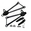 Tcmt Rear Footrest Foot Pegs Bracket Fit For Kawasaki Ninja Zx6r 09-23 Zx10r 08-10