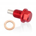 M12x1 75 Magnetic Oil Drain Plug For Ford Lincoln Cadillac Chevrolet Buick Aluminium Pan Oem 090-936cd Dp002 Engine With Copper 