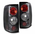 Altezza Tail Brake Lights Rear Lamps Black Pair For 2004-2008 Ford F-150 