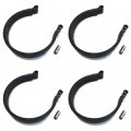 4 Pack 5 Inch 1 2 Brake Bands Pins Four Wheeler Quad Atv Utv Motorcycle Kart