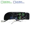 Gmc Sierra Yukon Projector Halo Led Headlights Bumper Lights Black