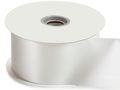 White Flora Satin Ribbon2-3 4 X 100 Yds Polypropylene 5 Unit 1 Pack Per 