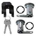 Premium Vehicle Door Lock Cylinder Set W Keys Replacement Switch Kit For Ford F250 Custom Standard Cab Pickup 2-door 7 3l 445cu