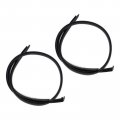 Secosautoparts 2pcs Roof Molding Drip Weatherstrips Driver And Passenger 75551-0c050 75552-0c050 Compatible With Toyota Tundra