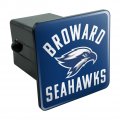 Broward College Seahawks Logo Tow Trailer Hitch Cover Plug Insert 2