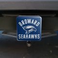 Broward College Seahawks Logo Tow Trailer Hitch Cover Plug Insert 2