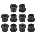 12pcs Rubber Grommets 12mm Drill Hole 8mm Id Top Hat Grommet Black Silicone Plug Gasket For Wiring Automotive 