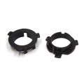Uxcell 4 Pcs Black Plastic H7 Xenon Hid Headlight Bulb Base Holder Adapter For Hyundai