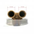 The Rop Shop Raw Sea Water Pump For Volvo Penta 3 0gspefs Complete Assembly Serpentine Driven