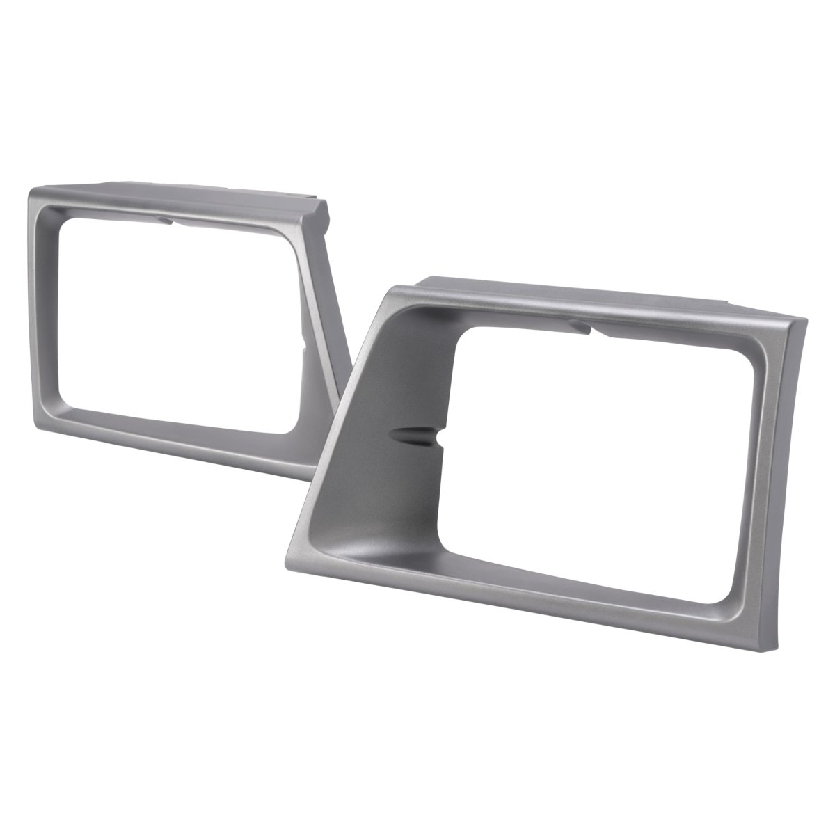 Hecasa Headlight Bezel For 1997-2002 Ford E-150 E-250 E-350 Econoline Fo2512158 Fo2513158 F7uz13052aaa F7uz13064aaa Headlamp