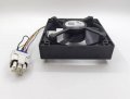 Delixike Black Wr60x10340 Freezer Evaporator Fan Motor Dc Voltage Model Specific Not Universal White 