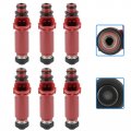 Ocpty 1 Hole 6pcs Replacement Fuel Injectors Compatible For 2001-2002 Mitsubishi Montero 3 5l Fj943 Md357267 