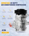 Ocpty Air Conditioning Compressor Co 10763c For Mazda Protege 2 0l Protege5 2001-2003