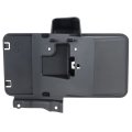 Ch1168101 Factory Style Rear License Plate Mounting Bracket Compatible With Jeep Wrangler 07-16 Matte Black