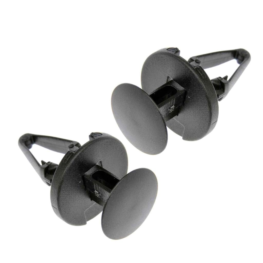 Cover Retainers For Pontiac G6 2006 2007 2008 2009 Black Nylon Push Type Fastener 0 71 In Face Diameter 9 16 Head 2 Pack