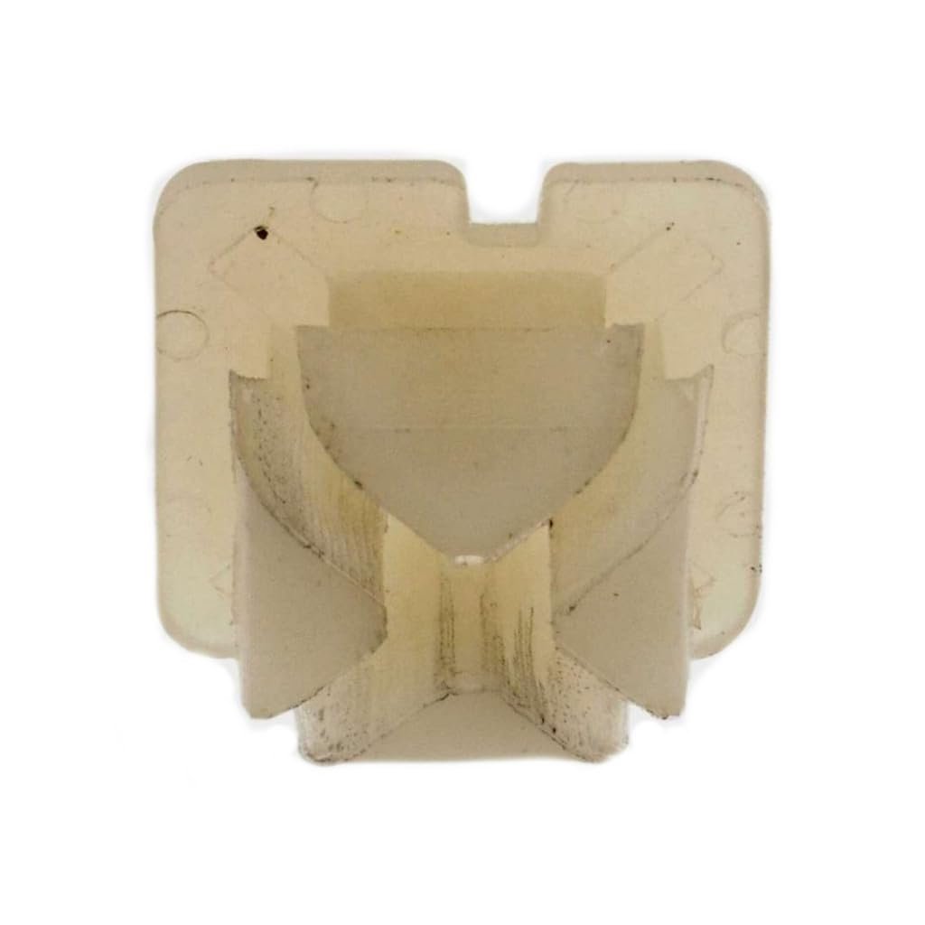 License Plate Retainer Nylon White Number 8 By 1 2 Size Alx-pau-rb-395-051-cl360a50 Front Vehicle Specific Fit Replacement Part