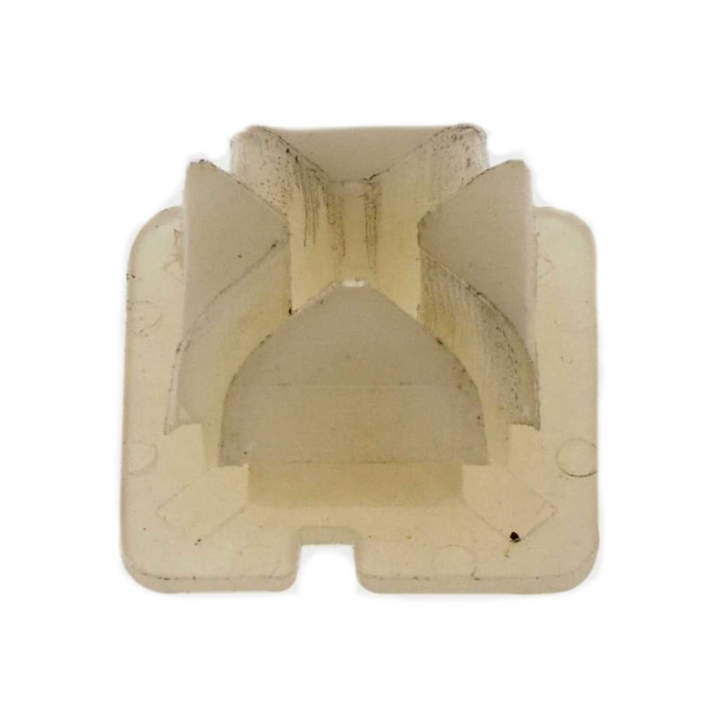 License Plate Retainer Nylon White Number 8 By 1 2 Size Alx-pau-rb-395-051-cl360a50 Front Vehicle Specific Fit Replacement Part