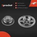 A-premium 7pcs Engine Timing Chain Kit W Tensioner Guide Sprocket Fits Dohc 4cyl 2 4l Compatible With Honda Accord 2003-2007