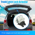 X Autohaux Car Rear Tailgate Latch Actuator Trunk Door Lock 64610-12360 For Toyota Corolla E12 2004-2008