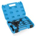 Auto Dynasty 6pcs Harmonic Balancer Puller Kit 3-jaw Damper Pulley Set Removal Tool For Gm Cadillac Mitsubishi Suvs Vans And 